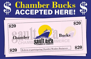 Chamber Bucks accepted here